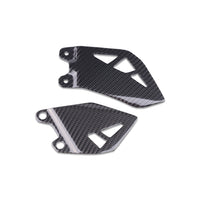 NT 2011-2015 Kawasaki Ninja ZX-10R Heel Plates - 100% Carbon Fiber