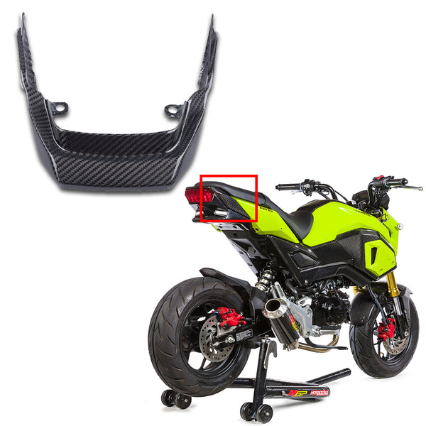 NT 2017-2020 Honda Grom MSX125 Rear Tail Section  Fairing - 100% Carbon Fiber