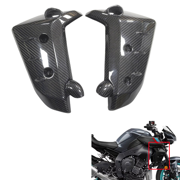 NT 100% Real 3K Carbon Fiber Radiator Covers Fit for Yamaha 2022-2025 MT10
