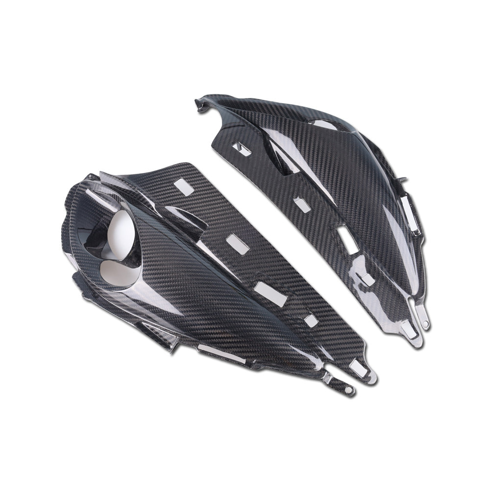 100% Carbon Fiber Air Intake Cover Front Ducts for Suzuki GSXR1300 Hayabusa 2008-2020