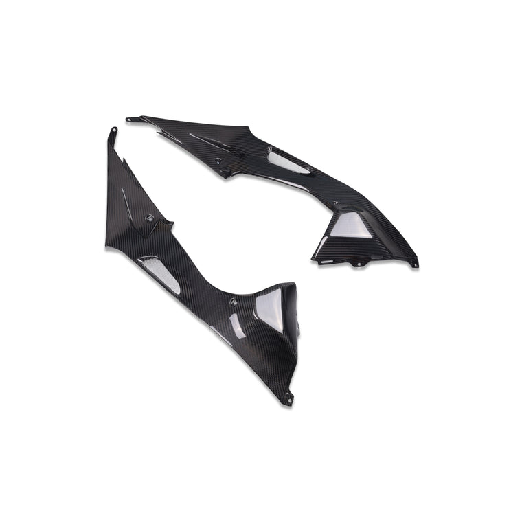 NT 2009-2014 BMW S1000RR 100% Carbon Fiber Tank Side Panel Fairing Twill 13 12