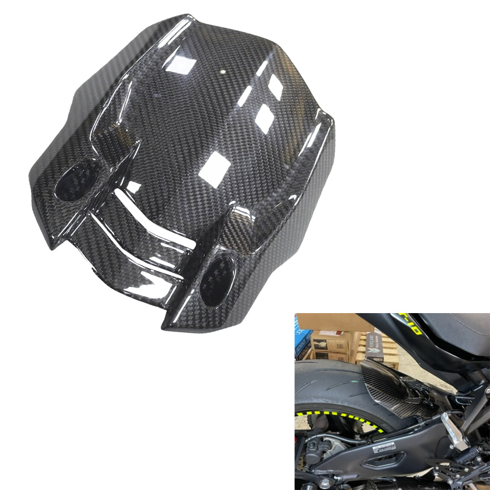 NT 100% Real 3K Carbon Fiber Rear Hugger Fender Fit for Yamaha 2022-2025 MT10