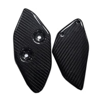 NT Real 100% Carbon Fiber Rear Heel Plates for Yamaha 2022-2024 YZF R3 R25