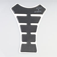 3PC 3D Vinyl Carbon Fiber Look Pro Fuel/Gas Tank Pad Motorcycle/Bike Protector