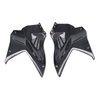NT 2015-2021 Kawasaki Ninja H2 Upper Tank Covers - 100% Carbon Fiber a01