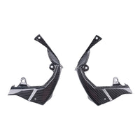 NT Small Inner Duct Covers in 100% Carbon Fiber for Kawasaki ZX6R 2019-2023