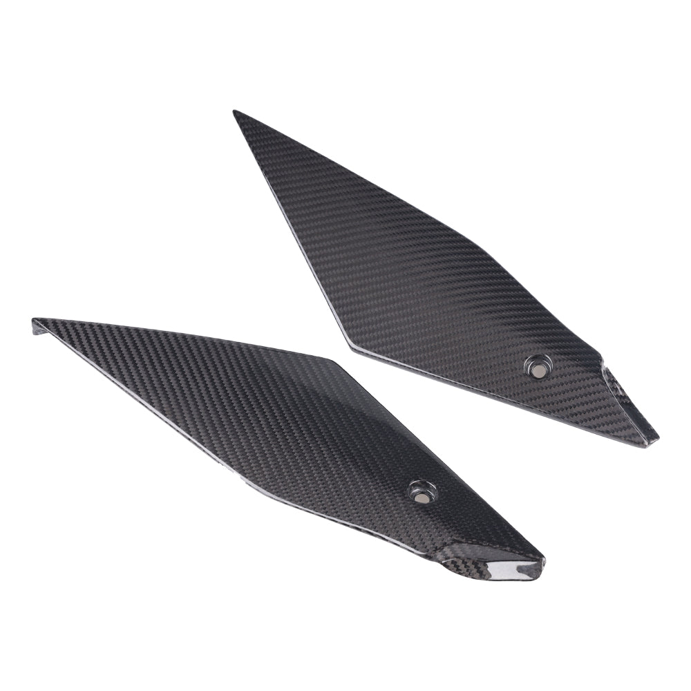 NT Real 100% Carbon Fiber Tank Side Panels for Yamaha 2020-2021-2023-2024-2025 YZF R1