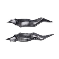 NT 2013-2018 Kawasaki Ninja ZX-6R Tank Side Panels - 100% Carbon Fiber
