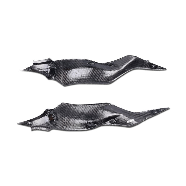 NT 2013-2018 Kawasaki Ninja ZX-6R Tank Side Panels - 100% Carbon Fiber