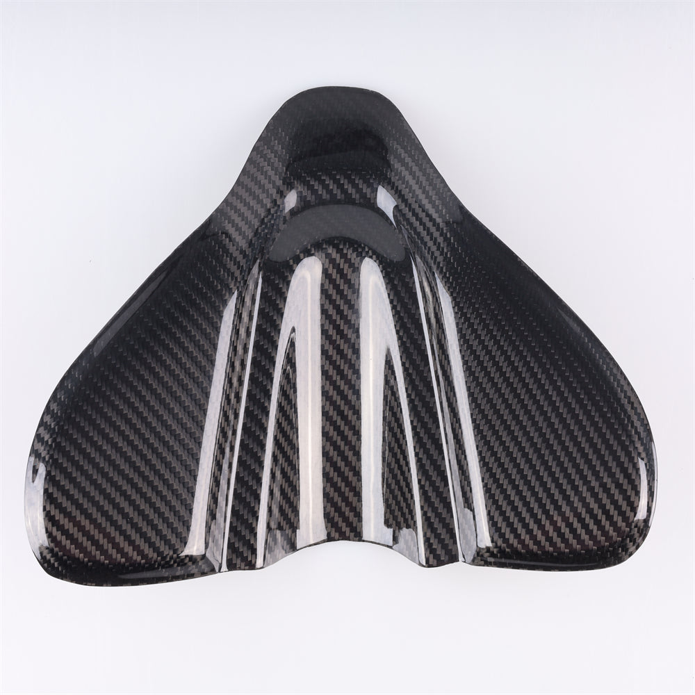 NT DUCATI 1098 848 1198 100% Carbon Fiber Tank Pad Front Key Chain Guard Cover