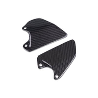 NT Ducati 748  916  996  998 Front Heel Plates - 100% Carbon Fiber