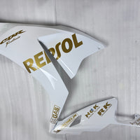 NT Aftermarket Injection ABS Plastic Fairing Fit for CBR1000RR 2012-2016 White With Gold Repsol Decal N094