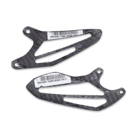 100% Carbon Fiber 2022-2023 Yamaha R7 Rear Heel Plates - 100% Carbon Fiber NT01