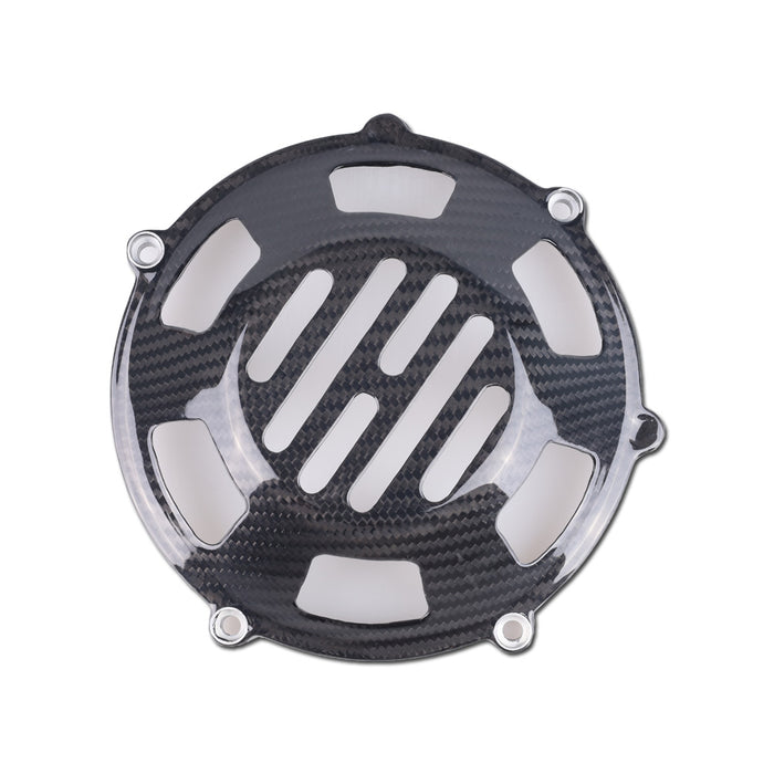 NT Dry Clutch Cover For Ducati 999 749 1098 1198 996 848 S2R S4R 100% Carbon Fiber