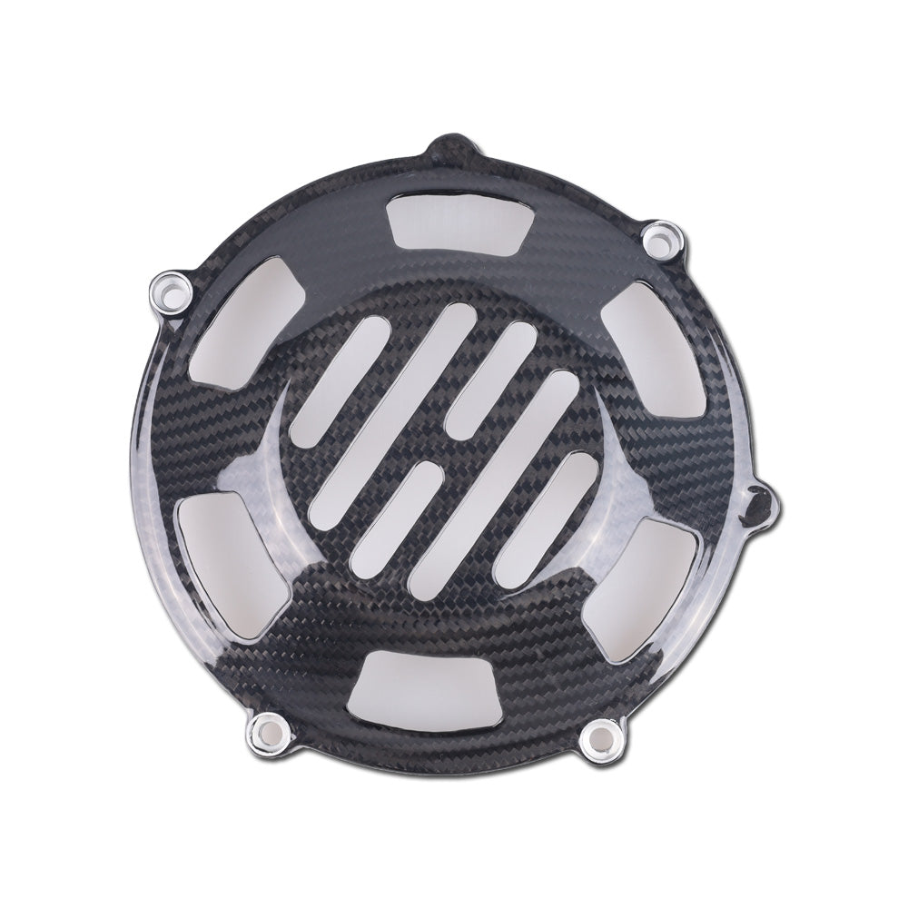 NT Dry Clutch Cover For Ducati 999 749 1098 1198 996 848 S2R S4R 100% Carbon Fiber