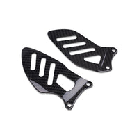 NT 2006-2010 GSXR 600/750 100% Carbon Fiber Rearset Foot Mount Heel Guard Plates Cowl