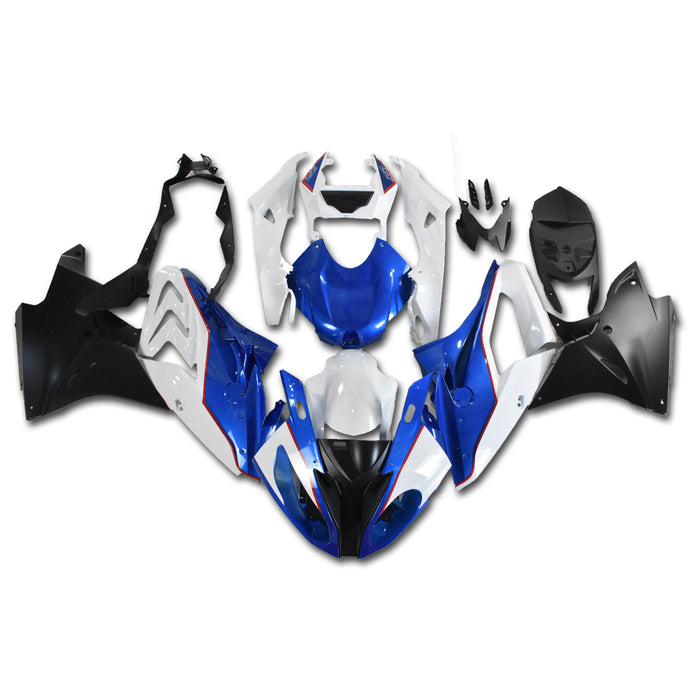 NT Fairing Kit Fit for BMW 2015-2016 S1000RR White Blue Injection Mold a021