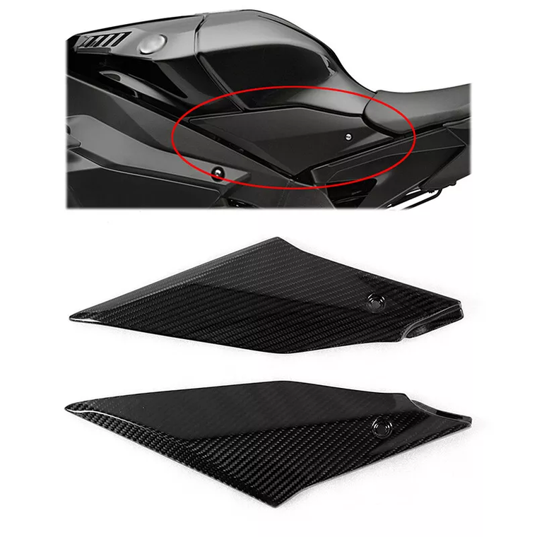 NT 2015-2016-2017-2018-2019 Yamaha R1 Tank Side Panels - 100% Carbon Fiber
