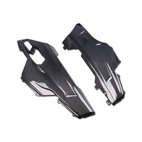 NT DUCATI 848 1098 1198 EVO 100% Carbon Fiber FIBER BELLY PANELS-2 PIECE-100% Real Carbon Fiber