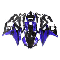 NT Yamaha Blue Black Plastics Bodywork Fairing Kit Fit for 2019-2021 R3 R25 N013