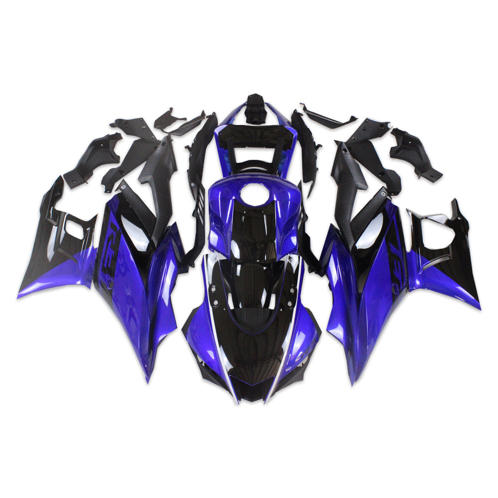 NT Fairing Fit for Yamaha 2019-2024 YZF-R25/YZF-R3 N013- Blue Black | ABS Injection