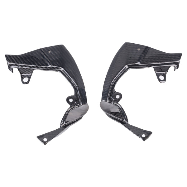 NT Small Inner Duct Covers in 100% Carbon Fiber for Kawasaki ZX6R 2019-2023