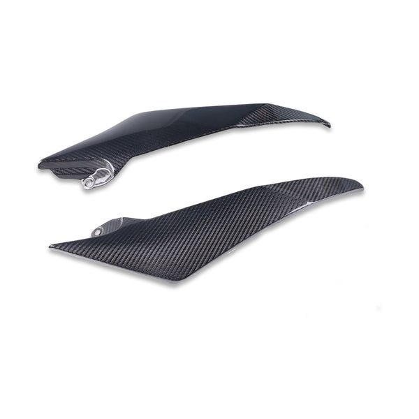 2008-2016 Yamaha R6 100% Carbon Fiber Gas Tank Side Trim Cover Panel Fairing Cowling