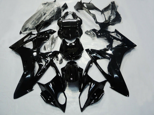 US STOCK NT Glossy Black Fairing Kit Fit for 2009-2014 S1000RR Injection Mold a017 Available in CA
