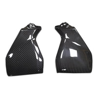 NT 2014-2017 Yamaha FZ-09, MT-09, FJ-09 Fuel Tank Side Covers-100% Carbon Fiber