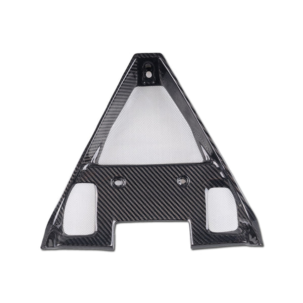 NT Ducati 848 1098 1198 100% Carbon Fiber Lower Front V Radiator Cover Cowling a01