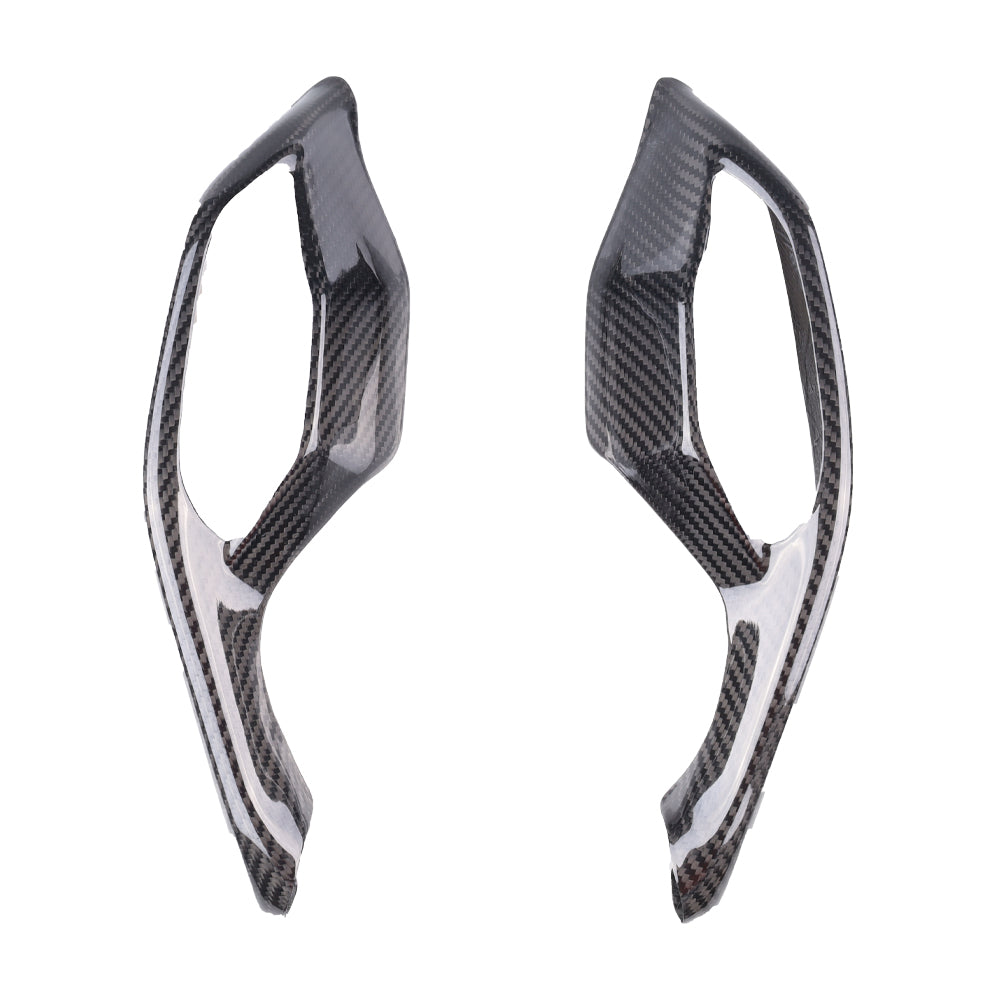NT Real 100% Carbon Fiber Mirror Covers for Yamaha 2015-2020-2026 R1 R1M R1S