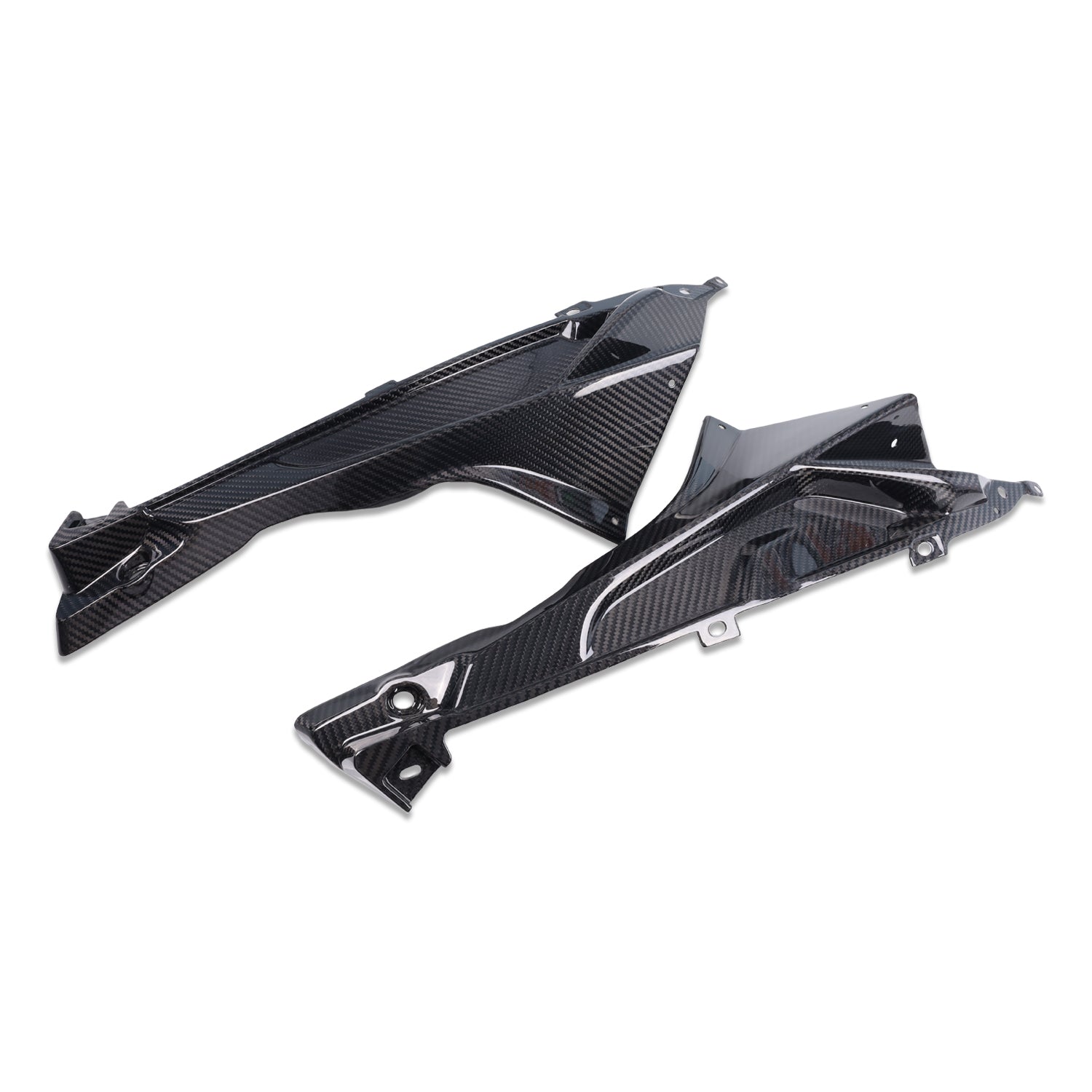 NT 2009-2014 S1000RR 100% Carbon Fiber Upper Side Fairing Cover Panel Cowl a0
