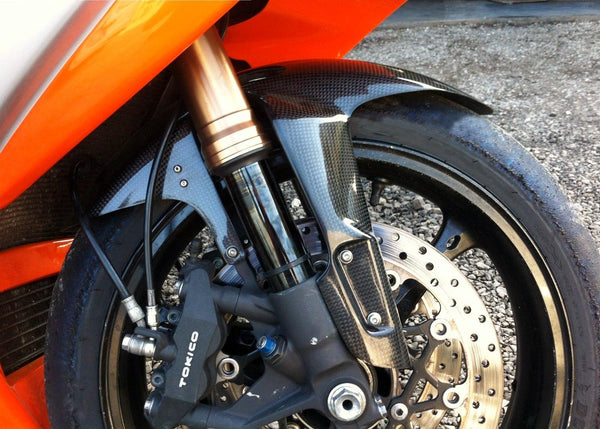 100% Carbon Fiber Front Fender Fit for 2006 2007 2008 2009 2010 GSXR 600/750 & 2005 2006 2007 2008 GSXR 1000