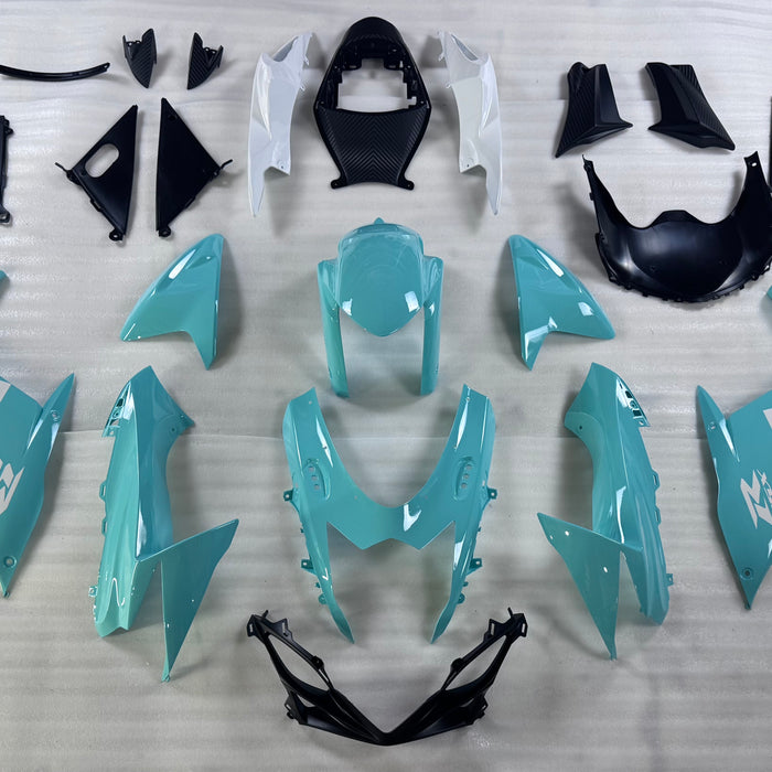 NT Aftermarket Injection ABS Plastic Fairing Fit for Suzuki 2011-2025 GSXR 600/750 Mint Black N119