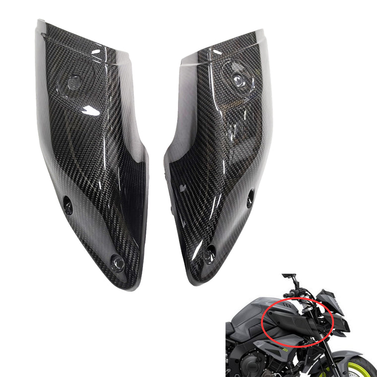 NT 100% Carbon Fiber Air Intake Covers Fit for Yamaha 2016-2021 FZ-10, MT-10