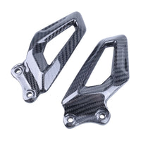 NT BMW 2019-2022 S1000RR 100% Carbon Fiber Rearset Footrest Plate Heel Guards Twill