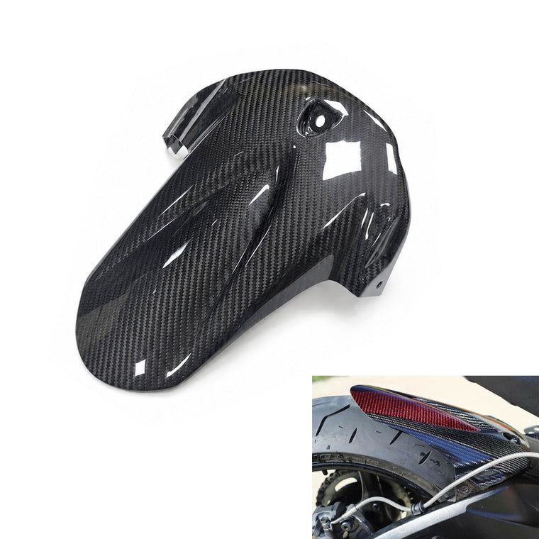 NT Real 100% Carbon Fiber Rear Hugger Fender for Suzuki 2011-2026 GSXR 600/750