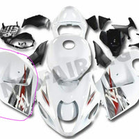 Aftermarket ABS Plastic Right Side Fairing Fit for 1997-2007 Hayabusa GSXR 1300 white silver