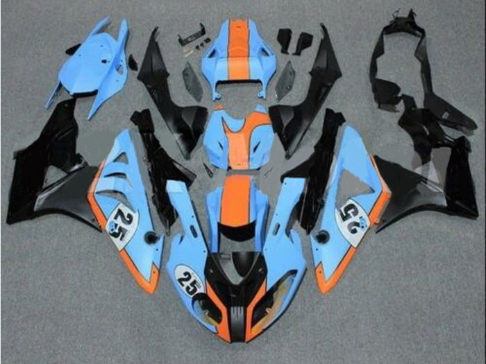 NT Blue Orange Black Fairing Fit for BMW 2009-2014 S1000RR Injection Mold a038