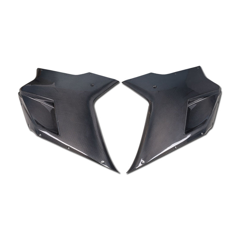 NT 2007-2013 Ducati 848  1198 Side Panels - 100% Carbon Fiber  1098