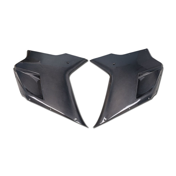 NT 2007-2013 Ducati 848  1198 Side Panels - 100% Carbon Fiber  1098