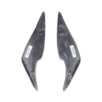 2006 2007 GSX-R 600 750 100% Carbon Fiber Gas Tank Side Trim Cover Panel Fairing Cowl