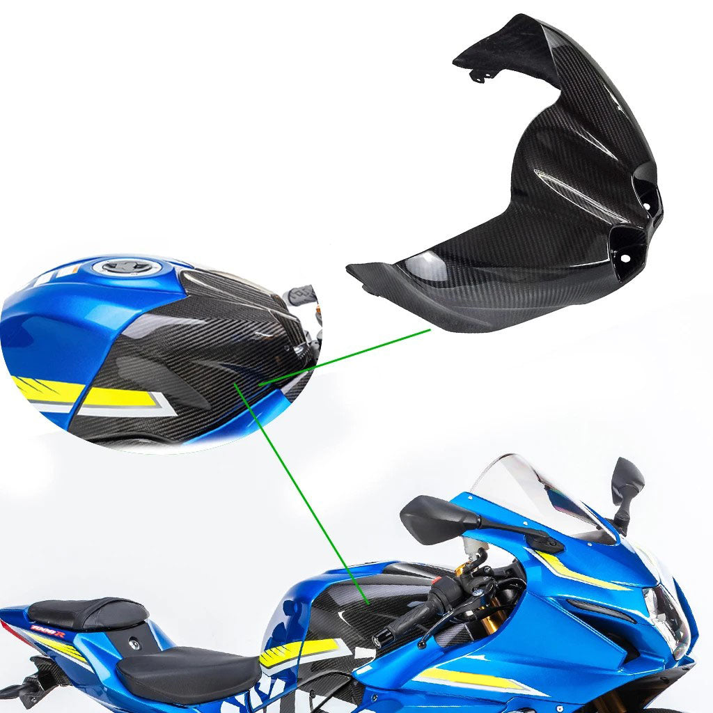2017-2024 GSX-R1000 / R / RZ 100% Carbon Fiber Gas Tank Front Cover Fairing Cowling