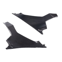 NT Tank Side Panels 100% Carbon Fiber for Kawasaki Ninja 2018-2023 EX400 400R