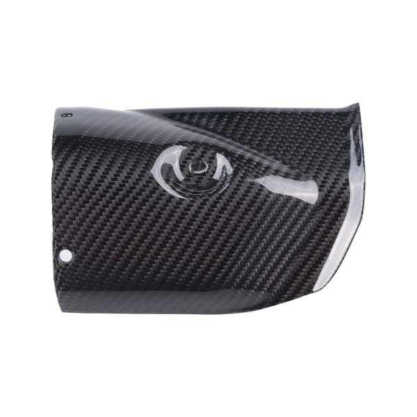NT Real Carbon Fiber Exhaust Cover for Yamaha 2017-2018-2019-2020-2021 YZF YZF R6