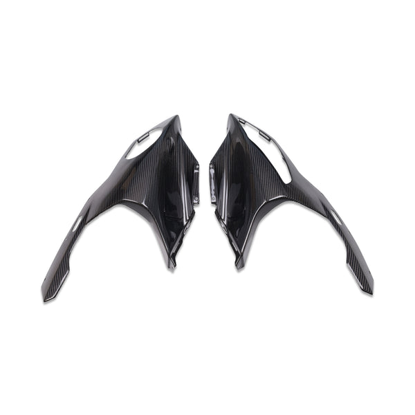 NT 2009-2014 BMW S1000RR 100% Carbon Fiber Upper Front Nose Headlight Cover Fairing