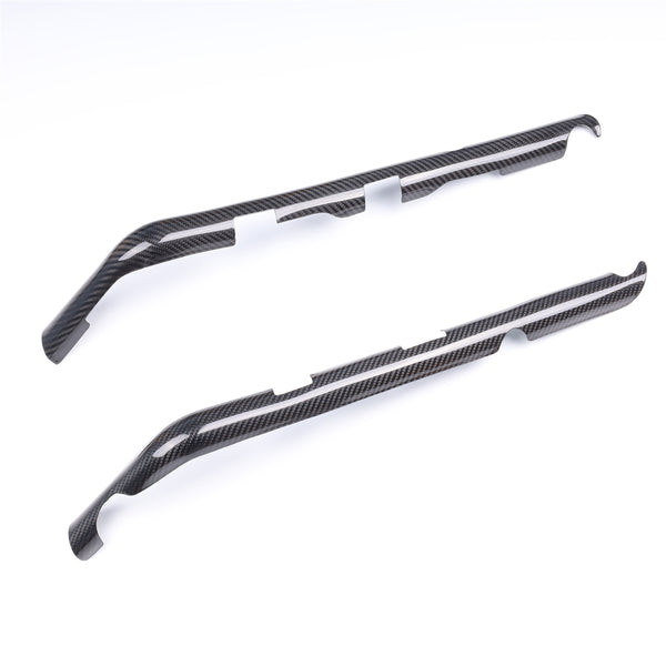 NT 2007-2013 Ducati 848  1098  1198 Frame Covers - 100% Carbon Fiber