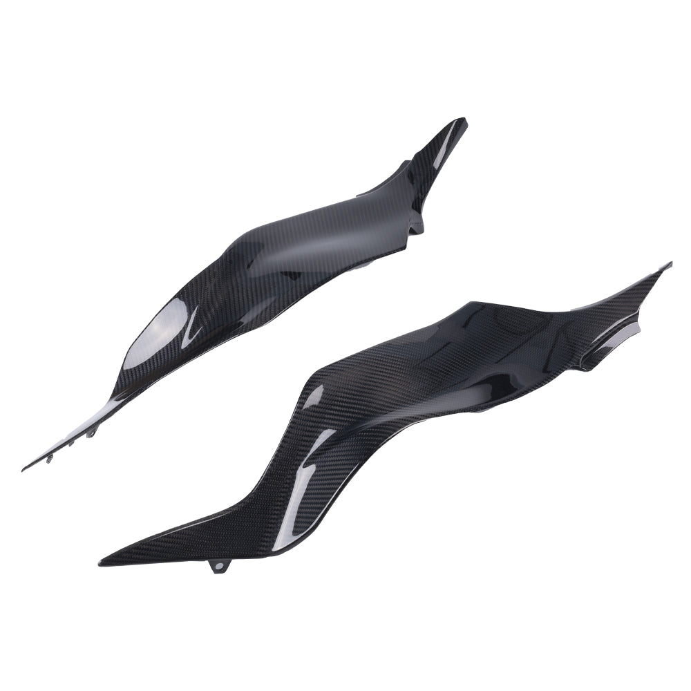 NT 100% Carbon Fiber Tank Side Panels Fit for Kawasaki Ninja 2019-2024-2026 ZX6R 636