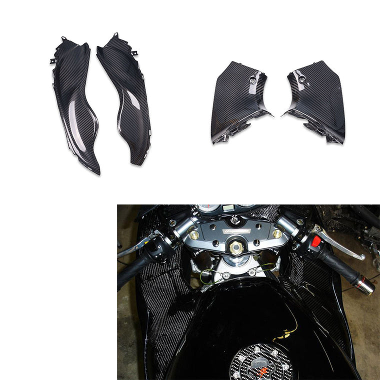 2008-2020 Suzuki GSX1300R Hayabusa Dash Panels - 100% Carbon Fiber Gen2 Hayabusa