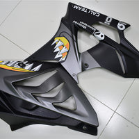 NT Matte Black Shark Teeth Fairing Fit for BMW 2009-2014 S1000RR Injection a007